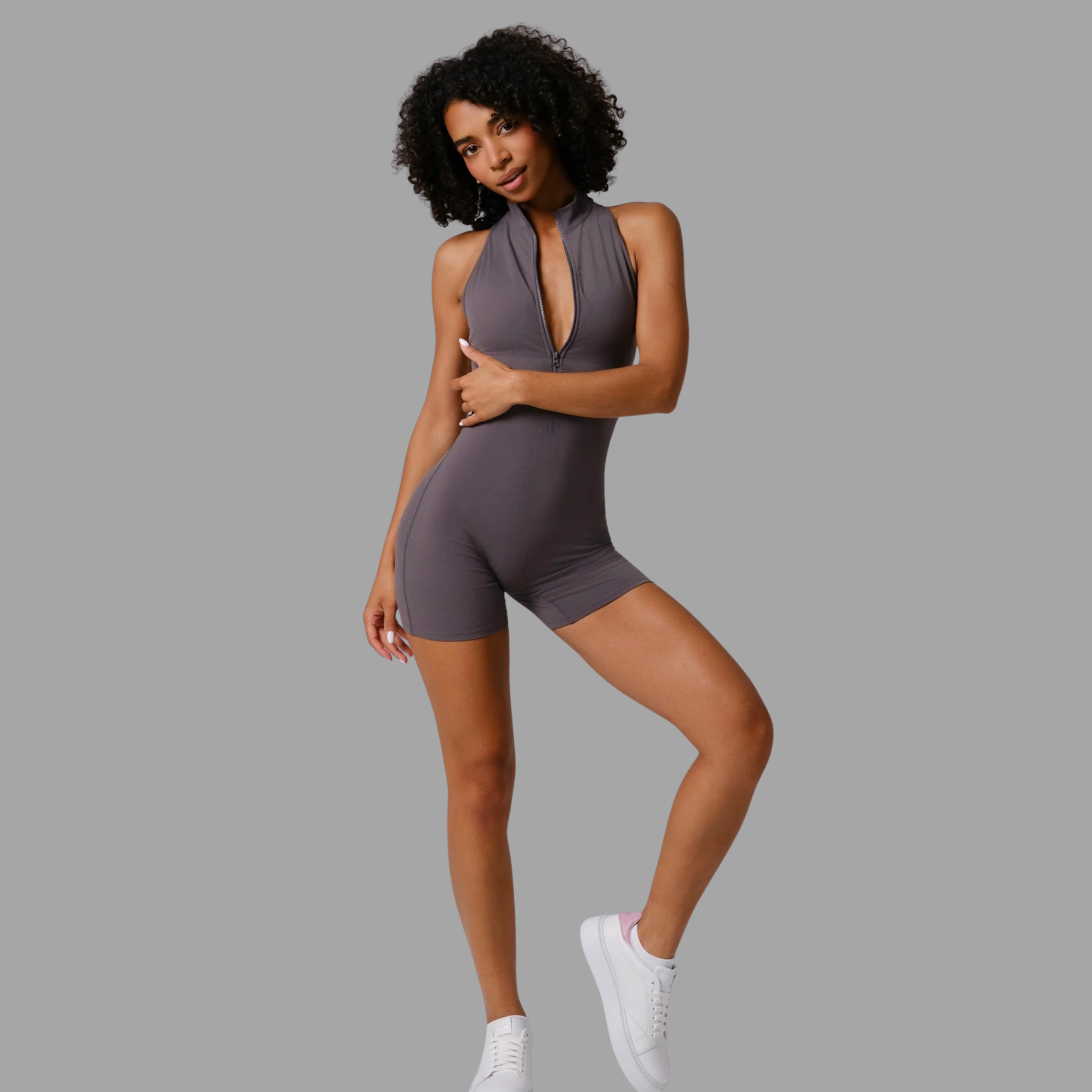 FlexAppeal Bodysuit | Grey