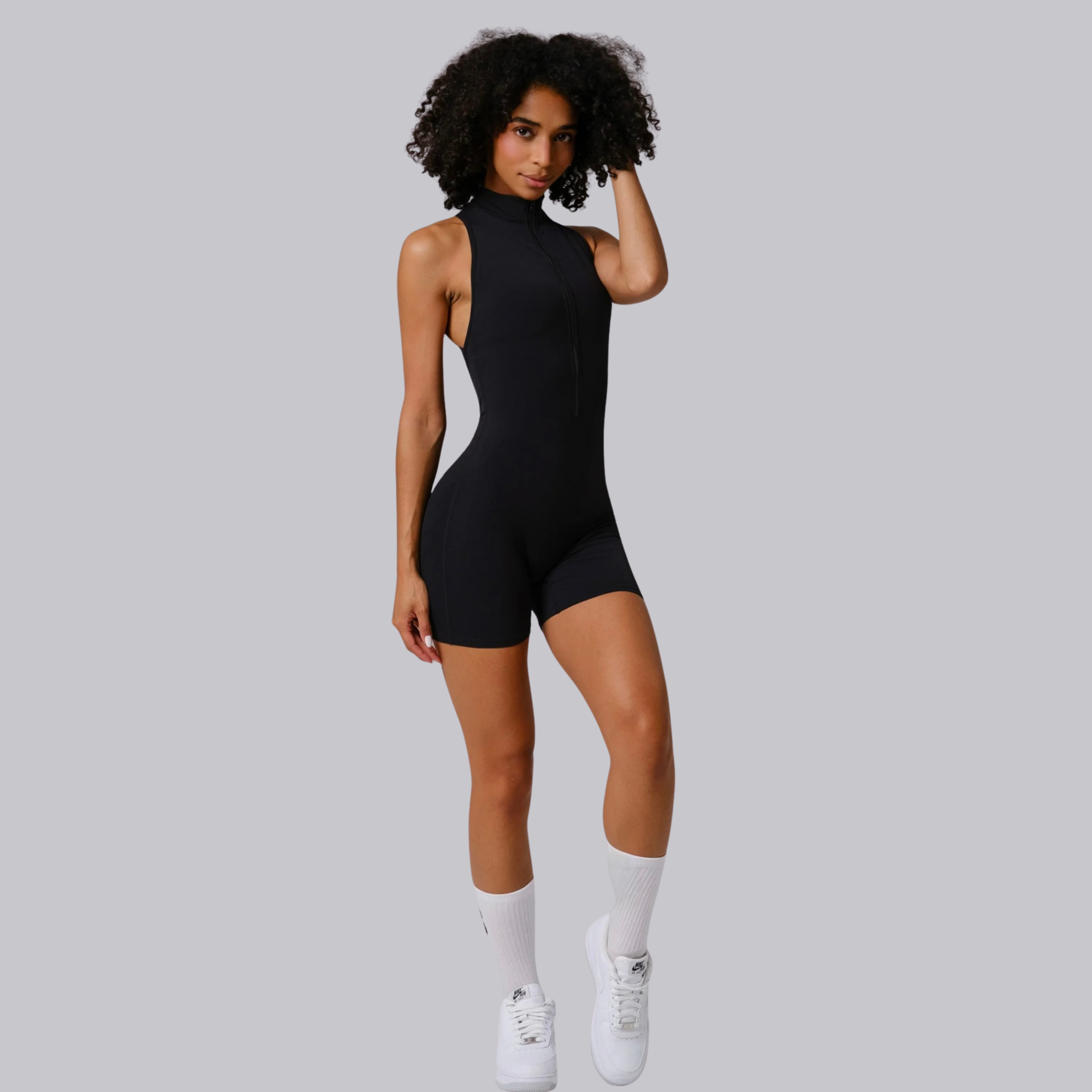 FlexAppeal Bodysuit | Black