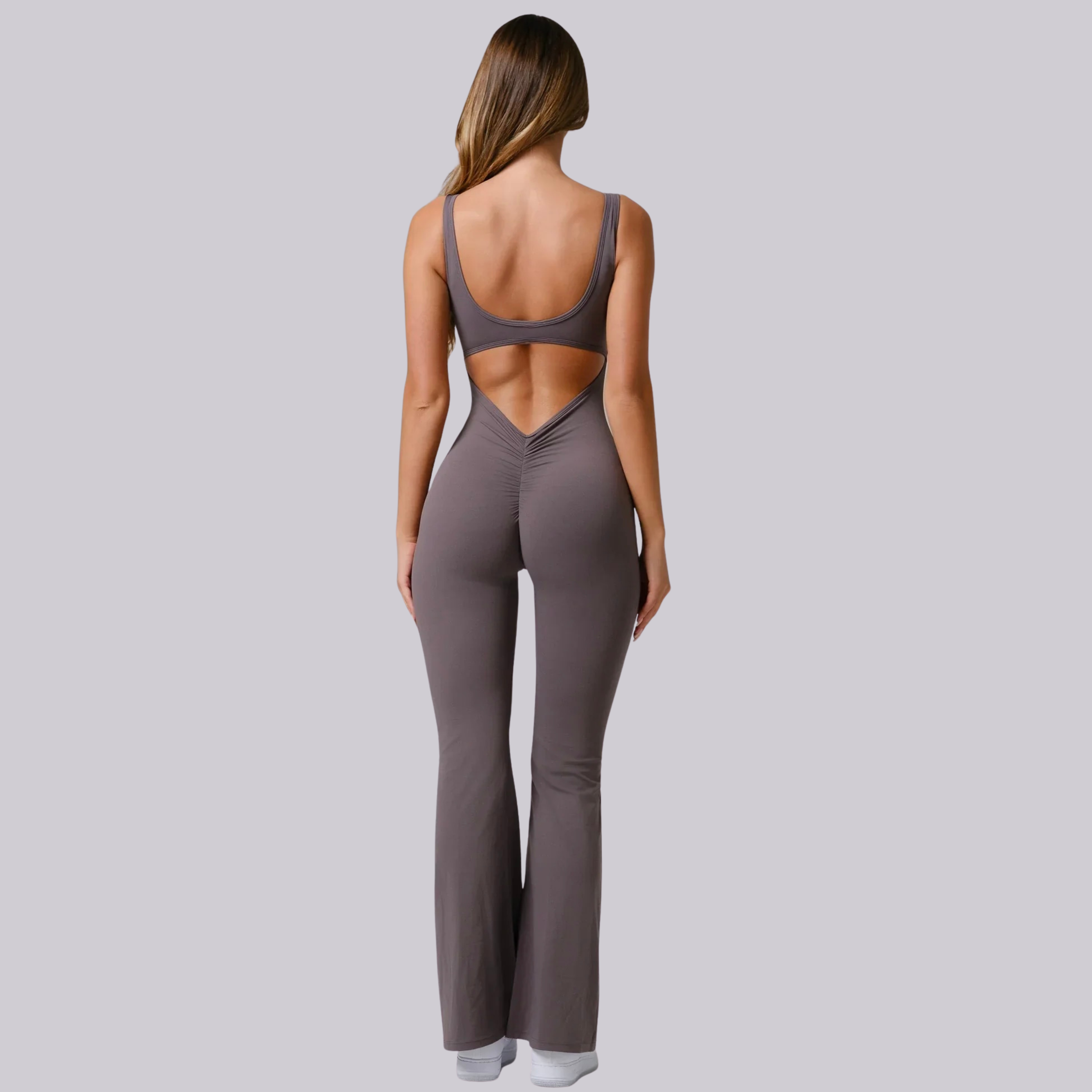 LuxeFlex Bodysuit | Grey