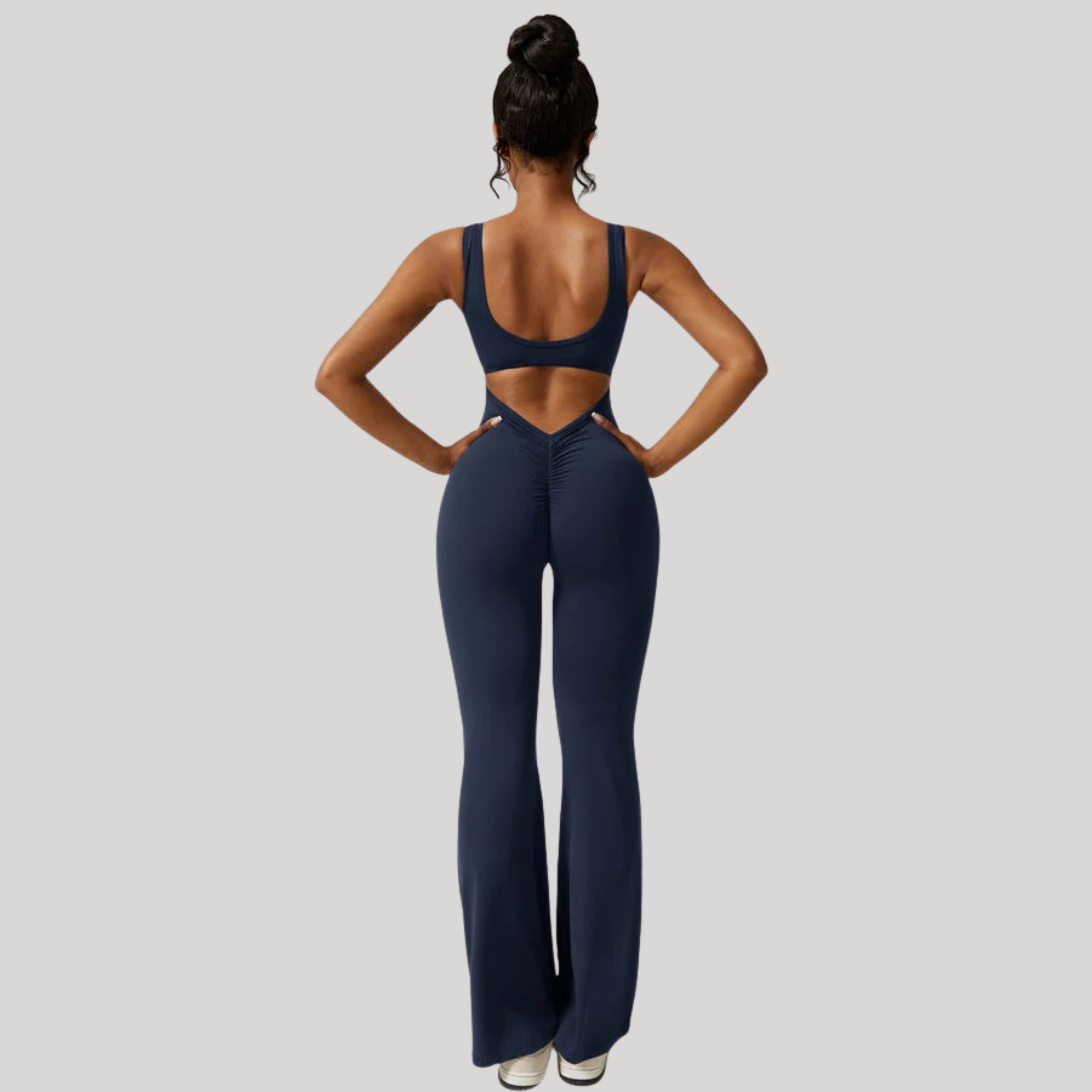 LuxeFlex Bodysuit | Navy