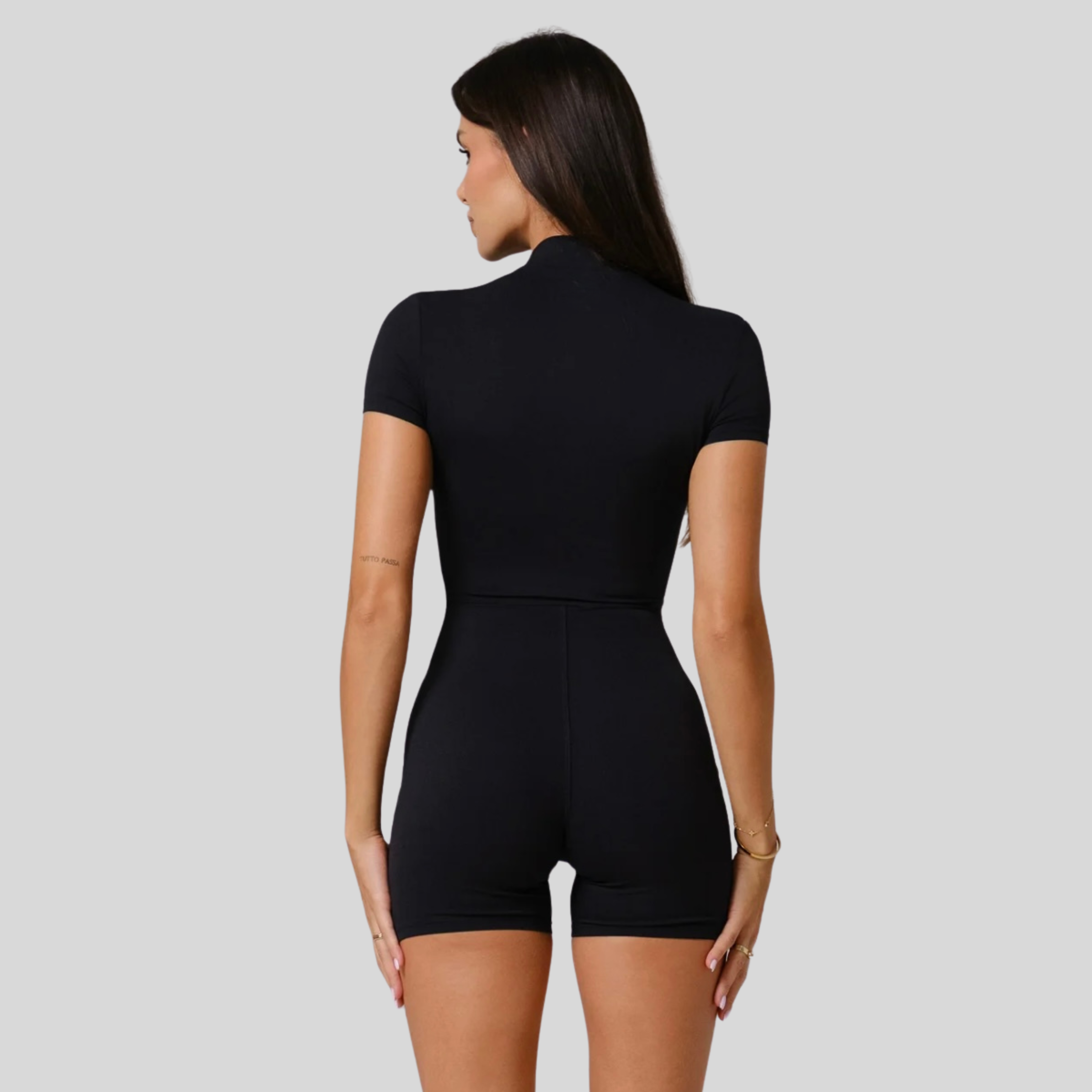 SculptZip Bodysuit | Black