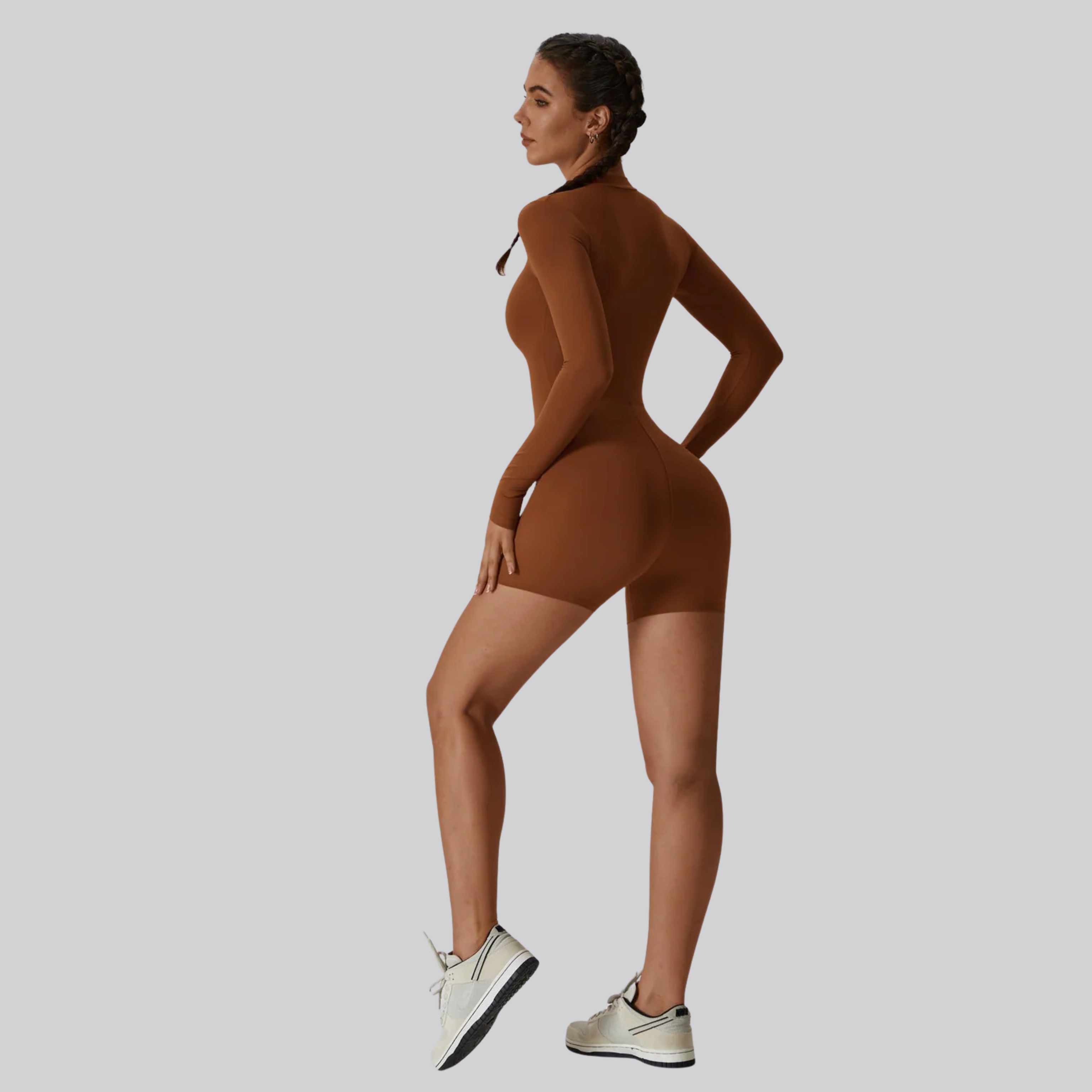 ZipFit Bodysuit | Bronze