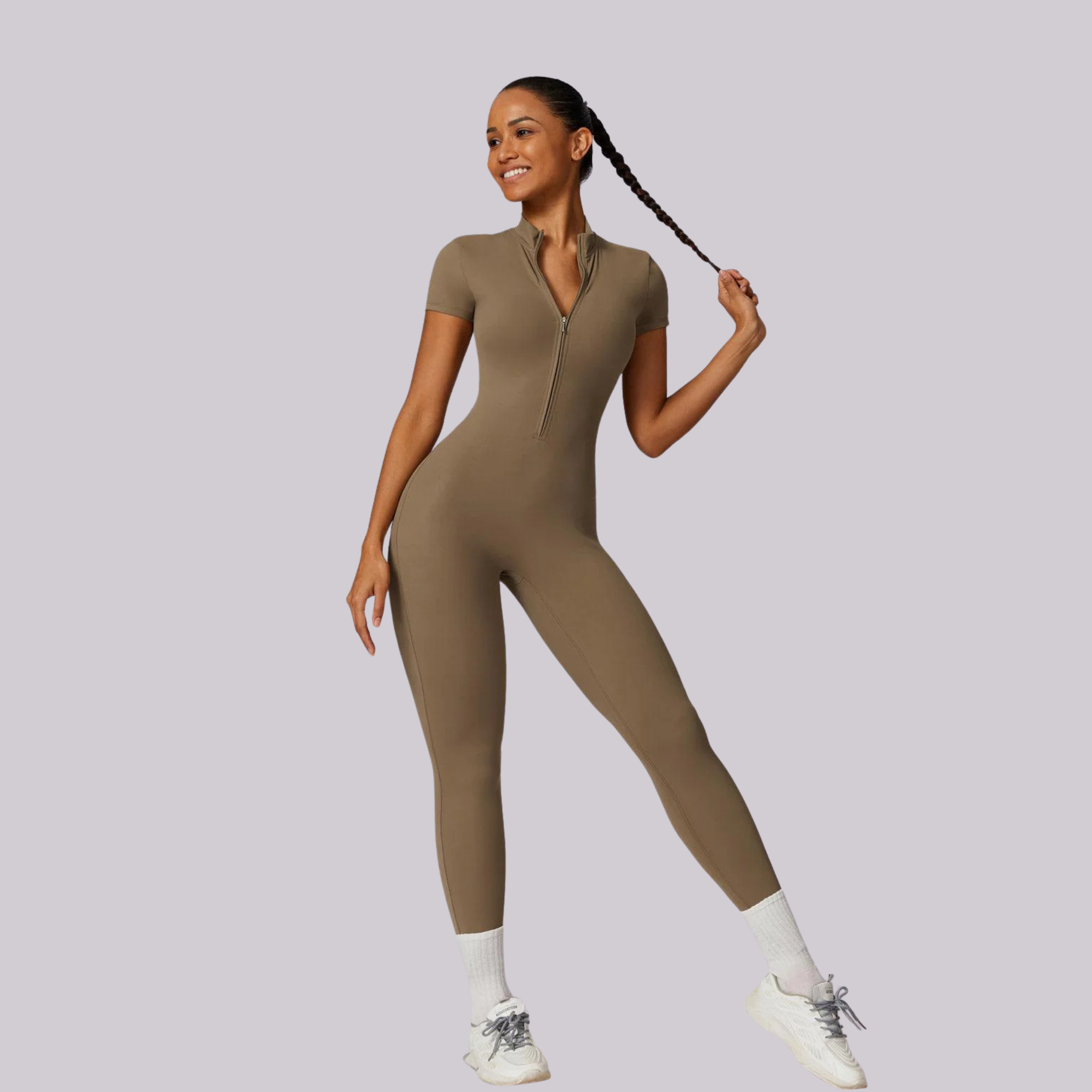 FlexiFit Bodysuit | Beige