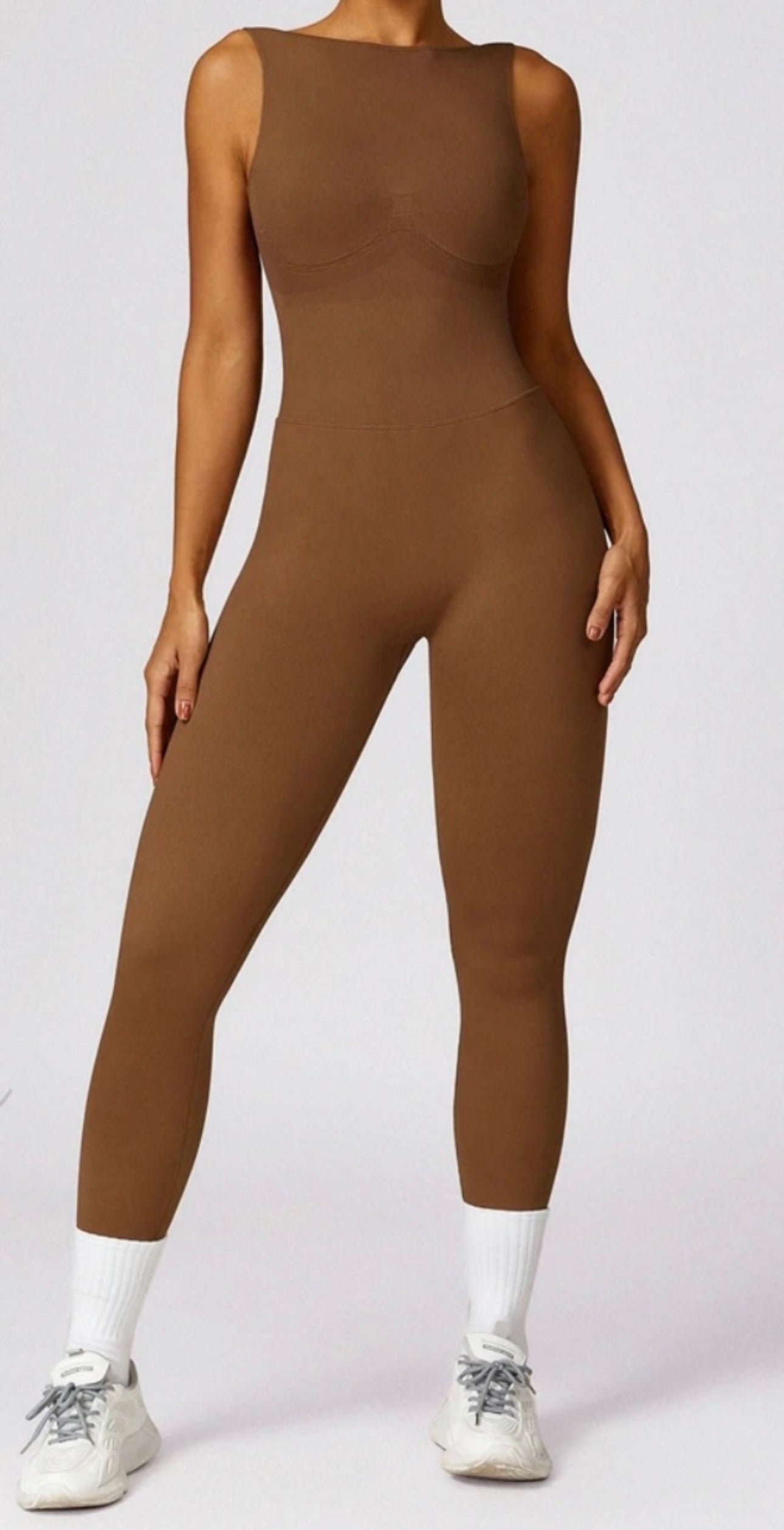 CurveFit Bodysuit | Brown