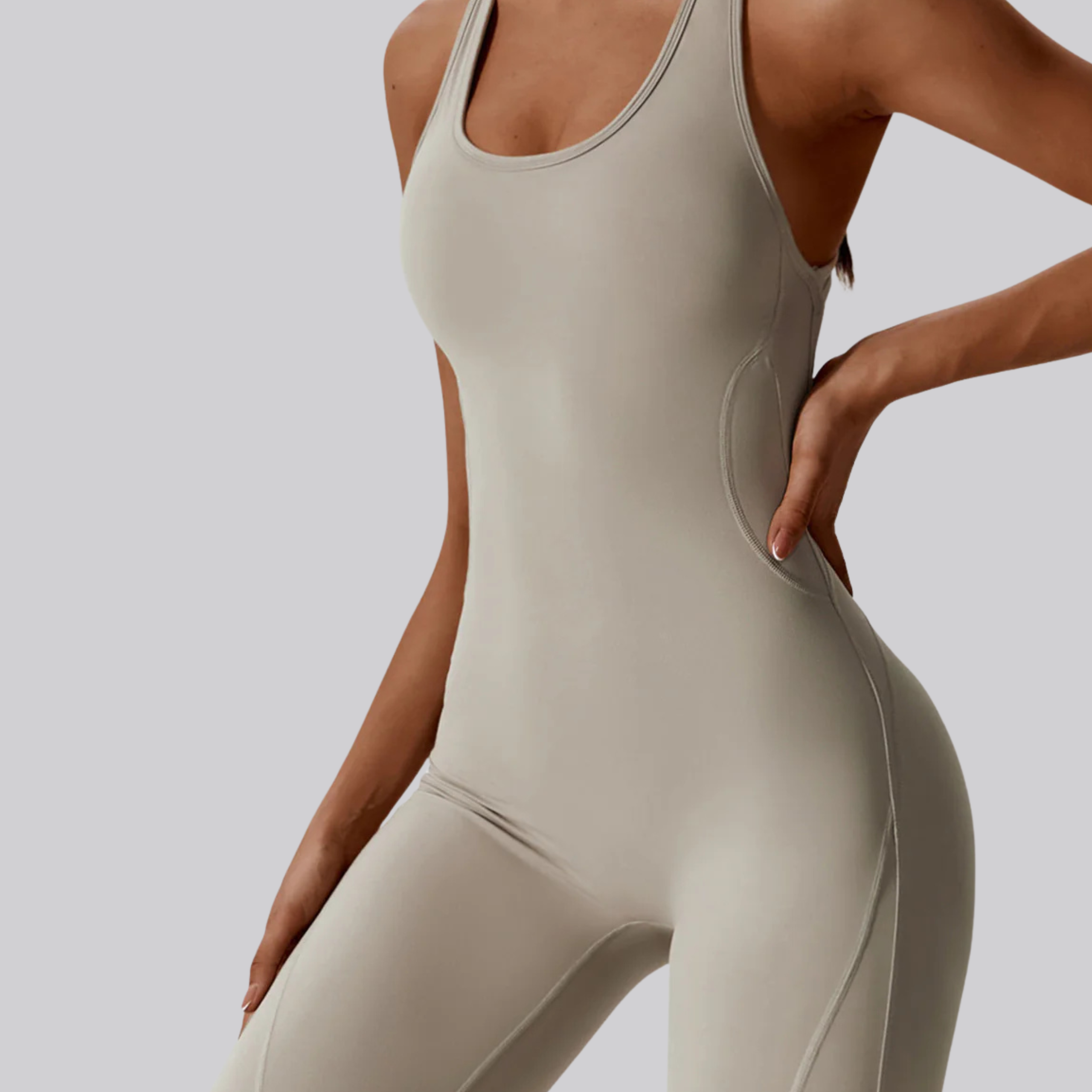 Essence Bodysuit | Beige