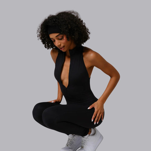 CurveFlex Bodysuit | Black
