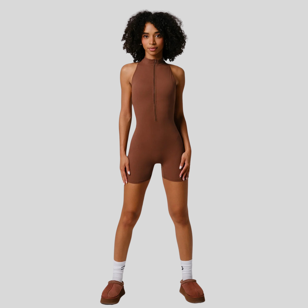 FlexAppeal Bodysuit | Coffee