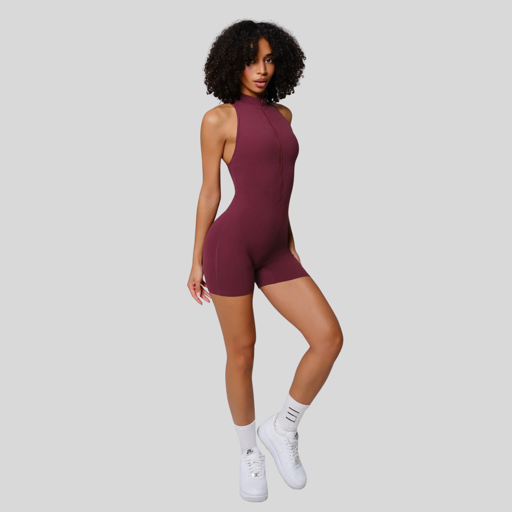 FlexAppeal Bodysuit | Wine