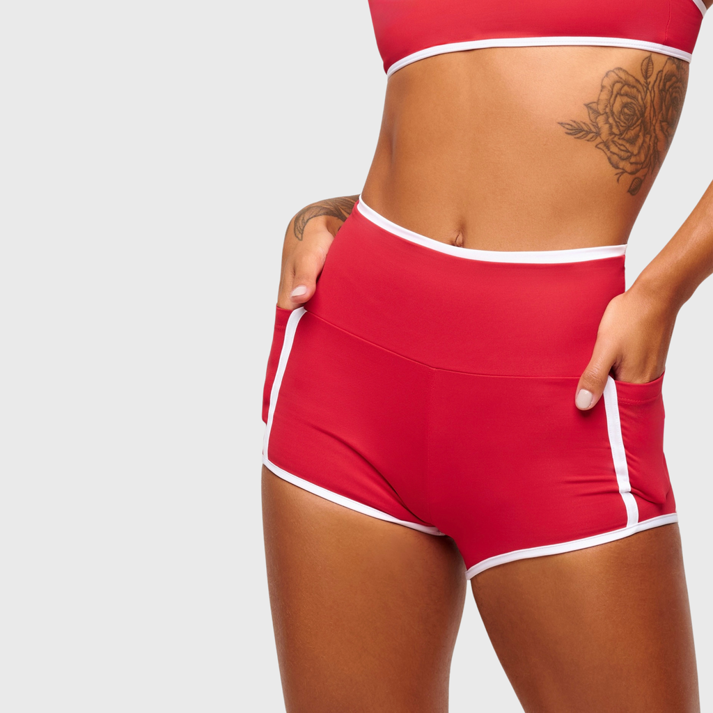 Off Duty Shorts | Red
