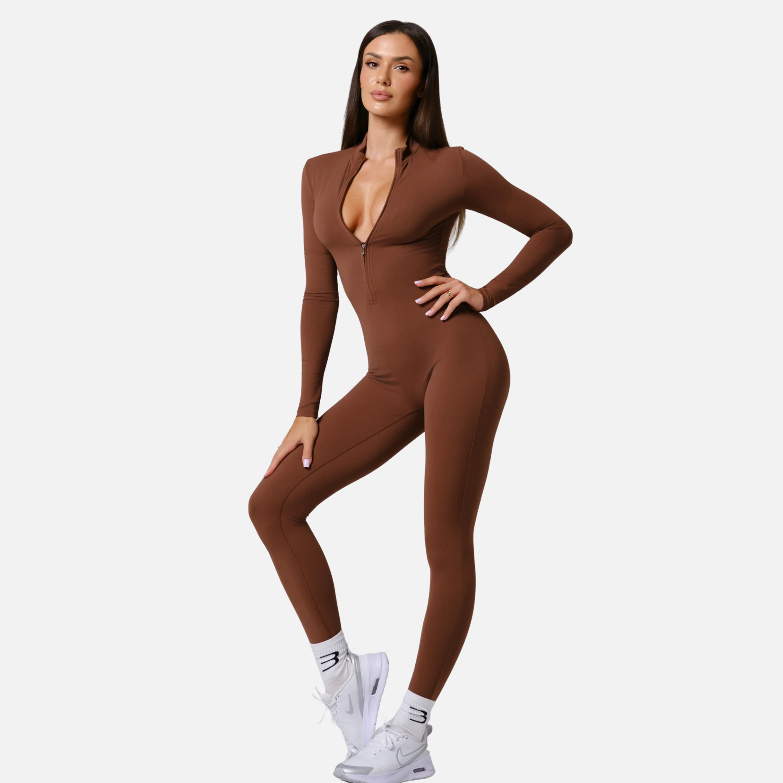 Vivid Bodysuit | Brown